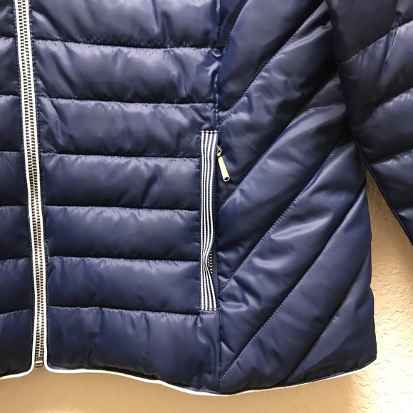 ROYAL MATRIX Quilted Lightweight Packable Zip Up Puffer Jacket Coat NWT - Picture 6 of 7
